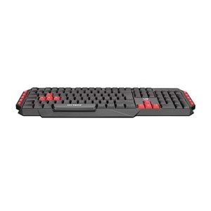 Hytech HKM-58 GAMY PLUS Kırmızı Tuşlu Q Gaming Klavye