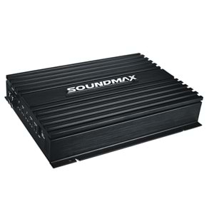 Soundmax SX-600.1D Mono Max Power 4000 Watt Bas Kontrolu Oto Anfi