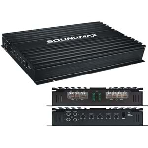 Soundmax SX-600.1D Mono Max Power 4000 Watt Bas Kontrolu Oto Anfi