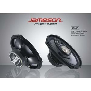 Jameson JS-60 22 Cm 6x9 900 Watt Oval Oto Hoparlör