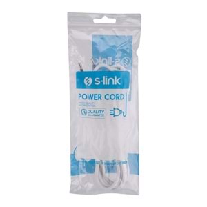S-link SL-TP545 1,5mt 0,75mm Teyp Power Kablosu