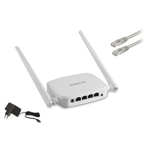 Everest EWR-301 Kablosuz-N WPS + WISP+WDS 300 Mbps Repeater+Access Point+Bridge Kablosuz Router