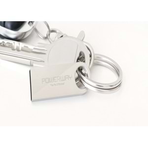 Powerway 4 GB Usb 2,0 Mini Metal Flash Bellek
