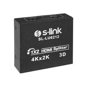 S-link SL-LU6212 2 Port 4K*2K HDMI Splitter