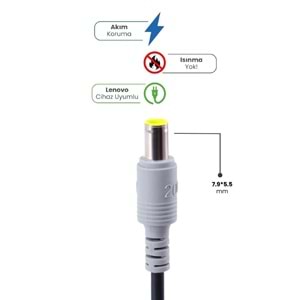 Sprange SR-L2 20V 4.5A 90W Lenovo İbm 7.9x5.5 Notebook Adaptör