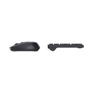 Lenovo Lecoo KM2001 Kablosuz Siyah Klavye + Mouse Set