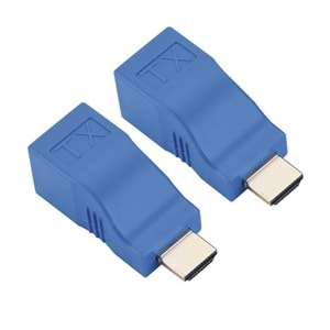 Bawerlink HE30 30mt Hdmı Uzatma Aparatı Cat5 Cat6 Hdmı Extender 3D Full Hd 1080P