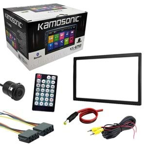 Kamosonic KS-G752 7 İnç Double Dın Usb/sd/bt Oto Teyp Kamera Hediye