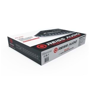 Reıss Audıo RS-EQ7 6 Kanal Profesyonel Oto Ekolayzer