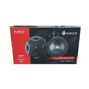 Sungate SG-1600MR 16cm 300 Watt Mıdrange Oto Hoparlör