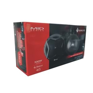 Sungate SG-1600MR 16cm 300 Watt Mıdrange Oto Hoparlör