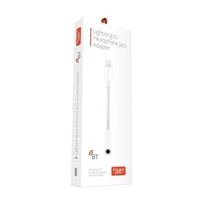 Powerway AC02 Lightning Uyumlu Bluetooth Kulaklık Çevirici Iphone Ipad 3.5mm Aux Dönüştürücü
