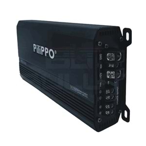Pilippo PO-1000 MONO 1000 Watt 1Ch Yeni Seri Oto Anfi