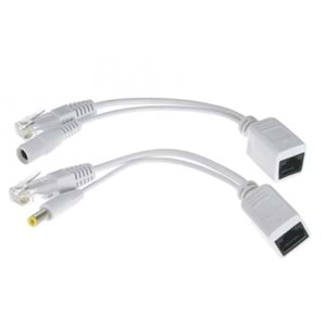 Rose PK-10 IP Kamera İçin Pasif POE Enjektör POE Adaptör Set
