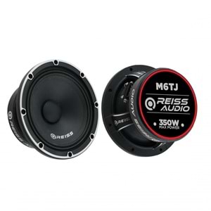 Reıss Audıo RS-M6TJ 16 cm Midrange 350 Watt Üst Sekment Oto Hoparlör (2li)