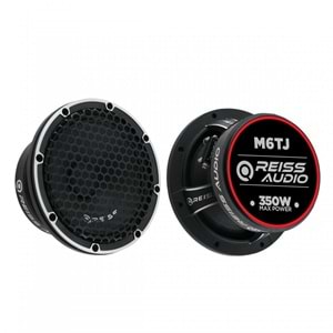 Reıss Audıo RS-M6TJ 16 cm Midrange 350 Watt Üst Sekment Oto Hoparlör (2li)