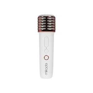 Mikado MD-16BT Favorite Beyaz TF Kart Destekli Bluetooth Wireless Karaoke Mikrofonlu 1200mAh Taşınabilir Speaker