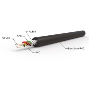 For-X X-1144 5 Mt 4 Lü Rca+Rca Oto Anfi Kablosu