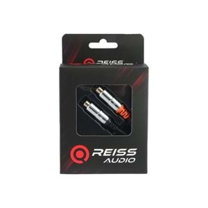 Reıss Audıo RS-GW1M2F 1 Dişi 2 Erkek Silikonlu Y Kablosu (Paketi Teklidir)