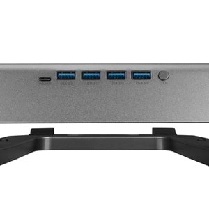 Rampage ADS-T6U RAMP 4 Adet USB 3,0 HUB ile RGB Işıklı Alüminyum Dizüstü Bilgisayar Standı