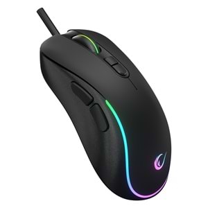 Rampage KM-R57 Seraphic Beyaz&Siyah RGB Aydınlatmalı Q Oyuncu Multmedia Klavye ve 12800 DPI Mouse Gaming Set