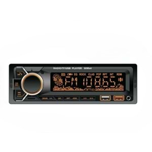 Bawerlink BW-6305 4x50 Watt Çift USB/SD/FM Bluetooth Oto Teyp