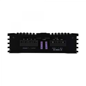 Soundmax SX-N600.1D 1 Ohm 600 Watt RMS Power Bas Kontrol Mono Oto Anfi