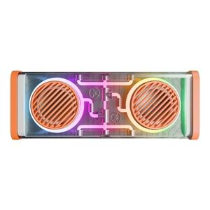 Mikado MD-56BT Turuncu Beyaz AUX + USB + Bluetooth Destekli 10W 1500mAh Taşınabilir Speaker