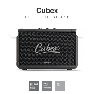 Powerway CUBEX Bluetooth Hoparlör