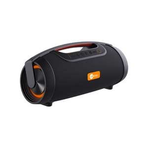 Lenova Lecoo DS151 80W Kablosuz Bluetooth 5.0 RGB Aydınlatmalı IPX5 Su Geçirmez TWS Boombox Stereo Taşınabilir Hoparlör Siyah