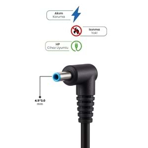 Sprange SR-L45 19.5V 10.3A 4.5*3.0mm 200W HP İçin Laptop Adaptör