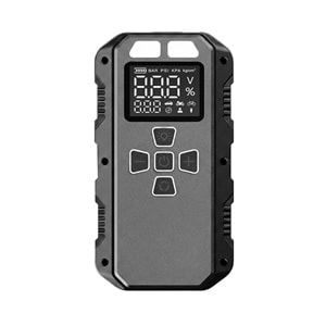 S-Link AKT2027 Koyu Gri 8000mAh 150 Psi 4 in1 Powerbank+ LED IşıkLastik Sisirme Ve Akü Takviye cihazı