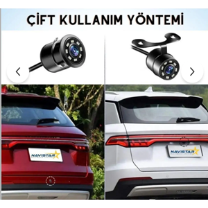 Bawerlink BW-47 720P Ahd Kelebek Beyaz Ledli Kamera