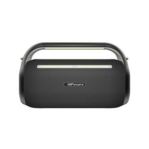 HiFuture MUSİCBOX 100 70W Bluetooth 5.0 BT/USB/SD Kart/ AUX Girişli Mikrofonlu Karaoke Sistemi Kablosuz Hoparlör Siyah