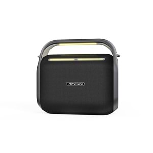 HiFuture MUSİCBOX 200 100W Bluetooth 5.0 BT/USB/SD Kart/ AUX Girişli Mikrofonlu Karaoke Sistemi Kablosuz Hoparlör Siyah