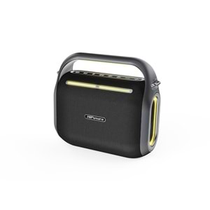 HiFuture MUSİCBOX 200 100W Bluetooth 5.0 BT/USB/SD Kart/ AUX Girişli Mikrofonlu Karaoke Sistemi Kablosuz Hoparlör Siyah