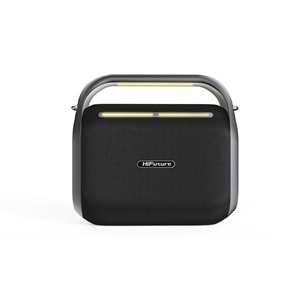 HiFuture MUSİCBOX 200 100W Bluetooth 5.0 BT/USB/SD Kart/ AUX Girişli Mikrofonlu Karaoke Sistemi Kablosuz Hoparlör Siyah