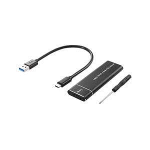 Bawerlink TD-202 USB 3.1 Type-C To Pcıe Express Nvme SSD M.2 M-Key M&b-Key Hard Disk Kutusu