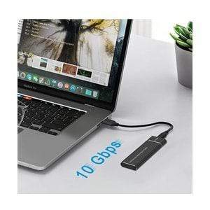 Bawerlink TD-202 USB 3.1 Type-C To Pcıe Express Nvme SSD M.2 M-Key M&b-Key Hard Disk Kutusu