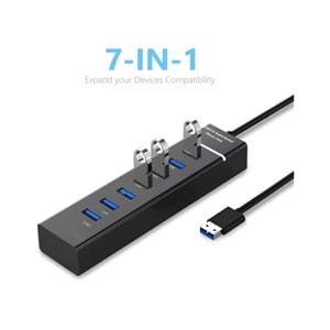 Bawerlink BW-26 7 Port Usb 3.0 Usb Hub