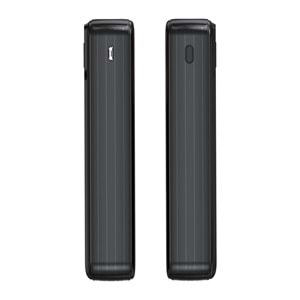 S-link IP-G220 20000mAh PD20W+QC3.0 Dahili Kablolu Siyah LCD Taşınabilir Pil Şarj Cihazı Powerbank