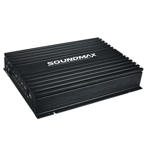 Soundmax SX-600.1D Mono Max Power 4000 Watt Bas Kontrolu Oto Anfi