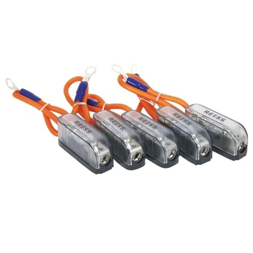Reıss Audıo RS-PC8GA+AFS80A 80A Sigorta 5li Paket