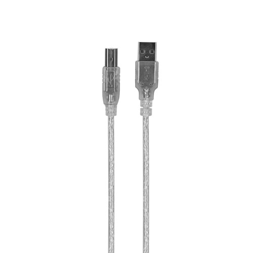 S-link SL-U2003 Usb2.0 3mt Şeffaf Yazıcı Kablosu