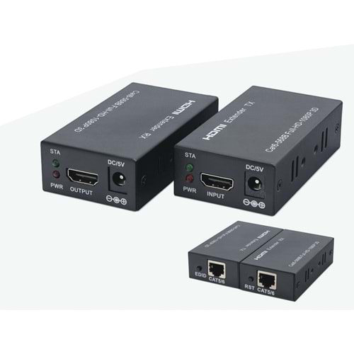 Concord HDTV-60M HDMI Extender TX 60 mt Konvektör