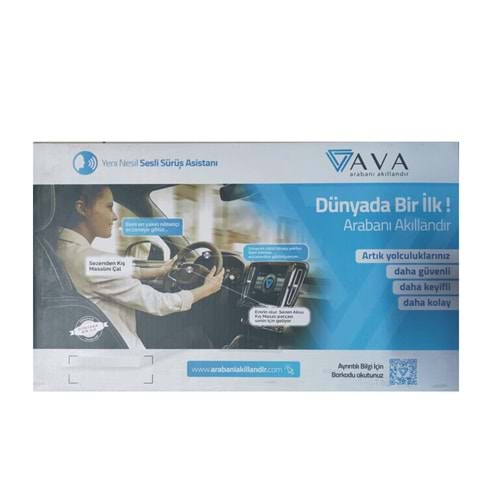 AVA AV-FTF ANDROID YENİ NESİL SESLİ SÜRÜŞ ASİSTANI OTO TEYP