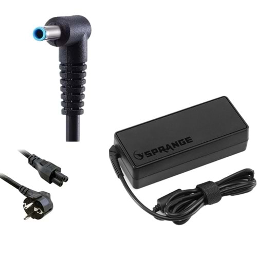 Spranfe SR-L13 19.5V 4.62A 90W Hp Yeni Nesil Mavi Uç 4.5x3.0 Notebook Adaptör