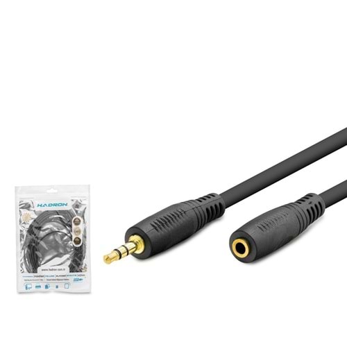 Hadron HDX1020 (4598) Aux Kablo M/F 5 mt Sarı Uç
