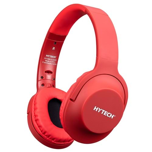 Hytech HY-K19 REMINOR Kırmızı 3,5mm Harici Kablolu PCTelefon Mikrofonlu Kulaklık