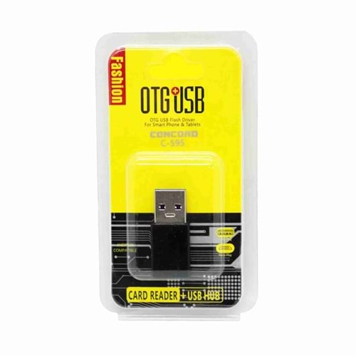 Concord C-595 Otg Type-c To Usb Dönüştürücü